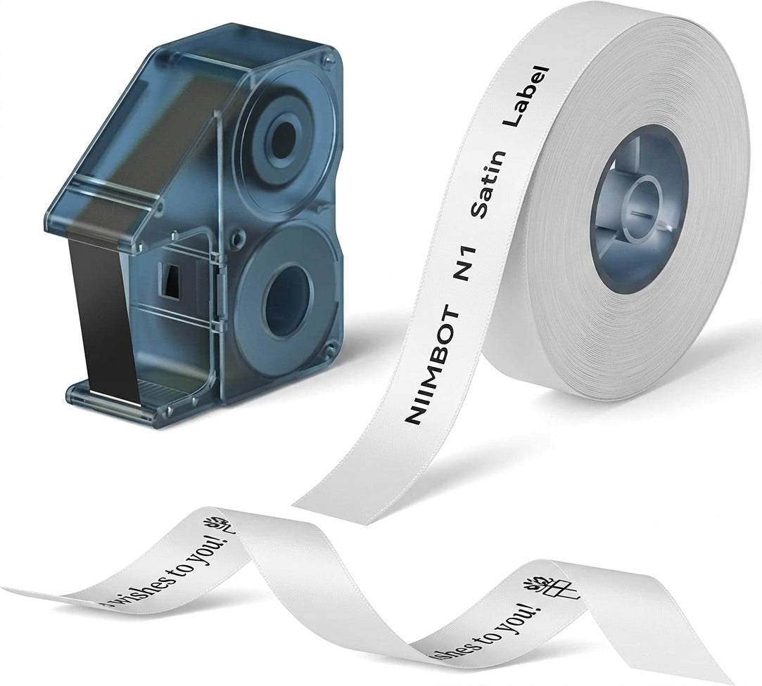 NIIMBOT N1 Satin Ribbon, Only for N1 Label Maker for Gifts