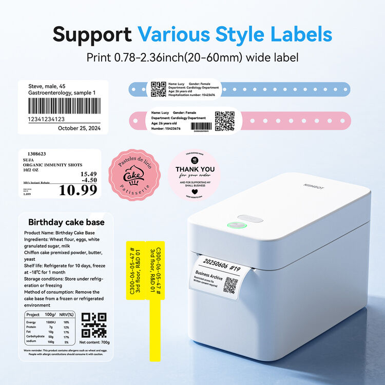 NIIMBOT K2 Desktop Label Printer