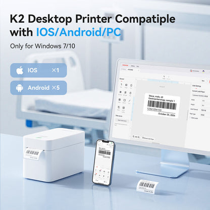 NIIMBOT K2 Desktop Label Printer