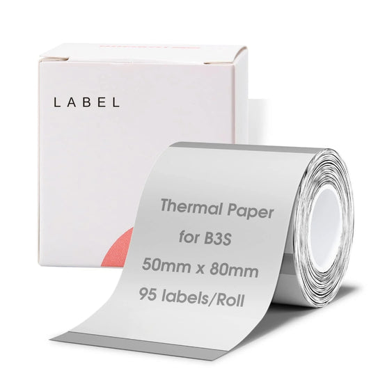 NIIMBOT B21, B1, B3S Clear labels – Transparent