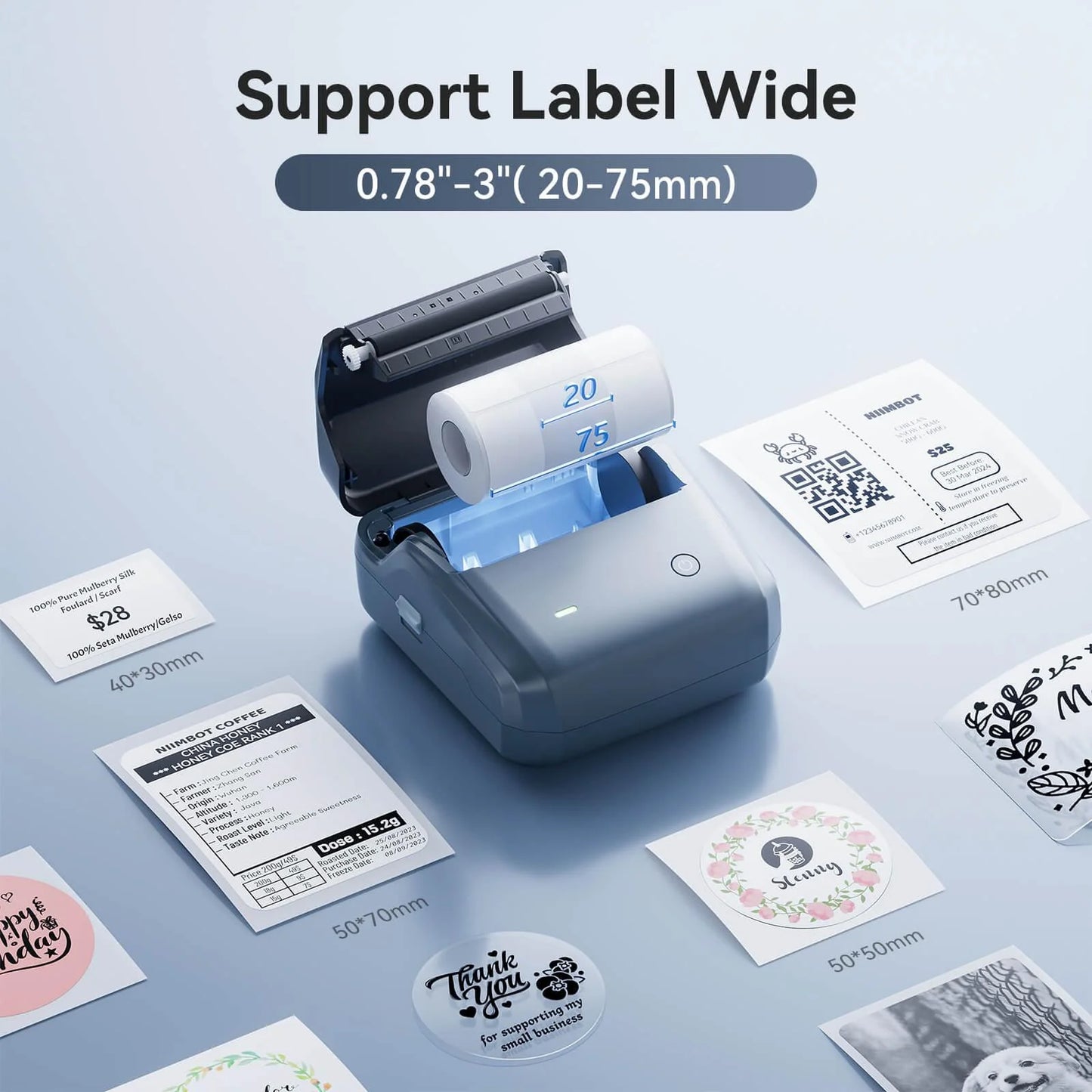 NIIMBOT B31 Bluetooth Thermal Label Maker