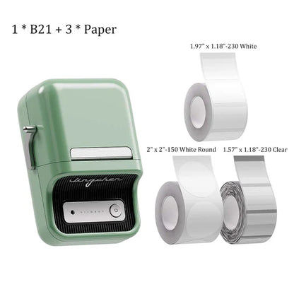 B21 2 Inch Label Maker Machine with Tape - Efficient Labeling Solution