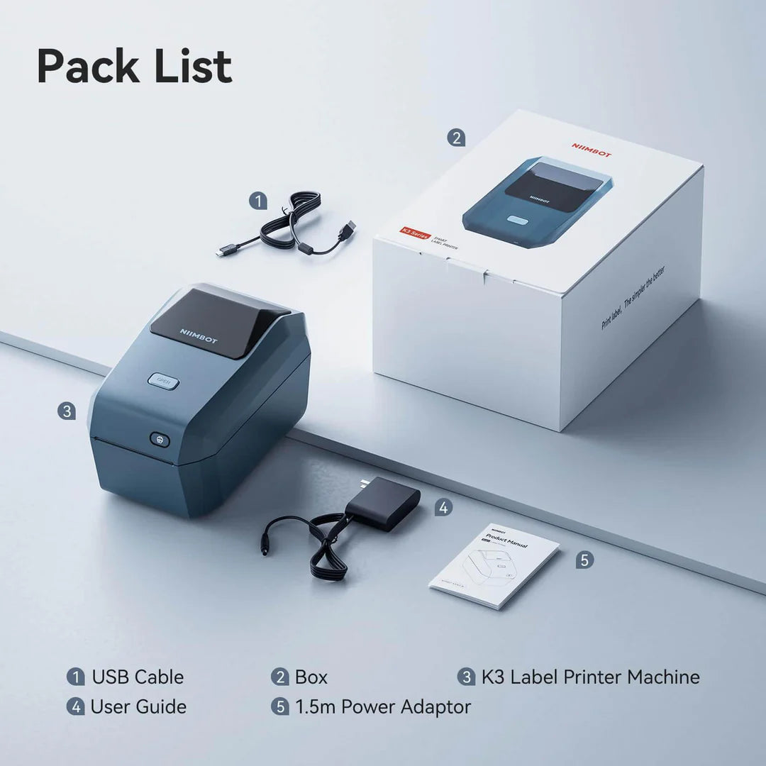 NIIMBOT K3 Desktop Label Printer