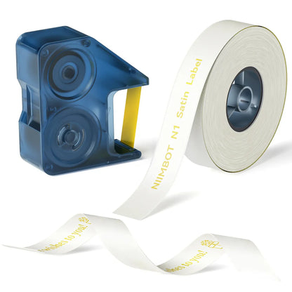 NIIMBOT N1 Satin Ribbon, Only for N1 Label Maker, suit for Gift, Wedding, Party, Craft Wrapping, DIY