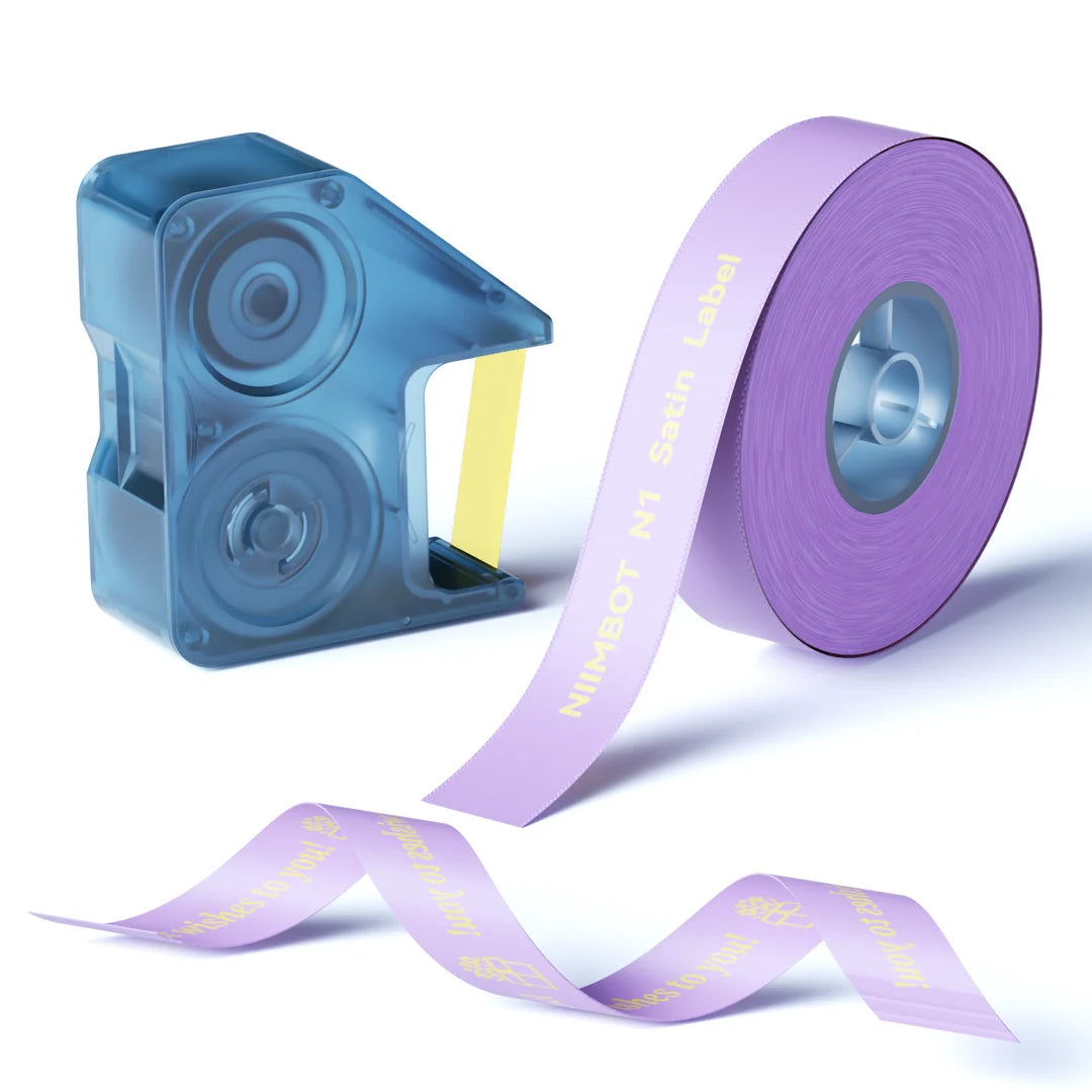 NIIMBOT N1 Satin Ribbon, Only for N1 Label Maker for Gifts