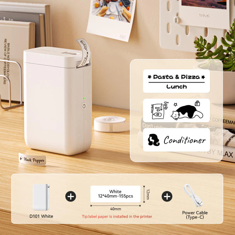 NIIMBOT D101 Thermal Inkless Mobile Printer